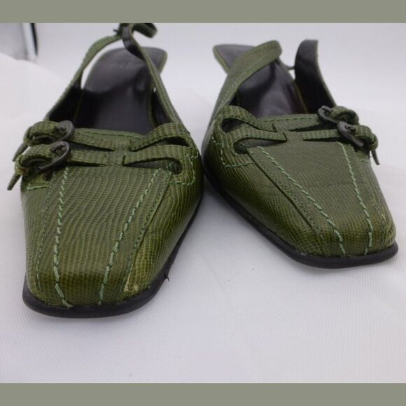Alfani Green Step n Flex Hartford Slingbacks - Picture 7 of 11